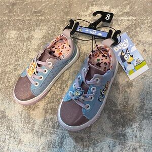 Bluey Toddler Girl Bluey & Bingo Slip-On Court Sneaker